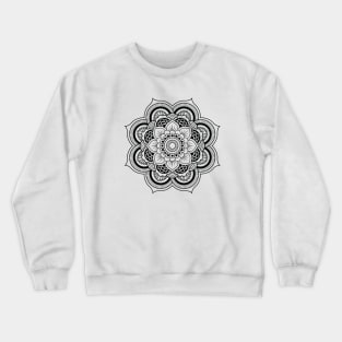 Flower Madala - Coloring Tee Crewneck Sweatshirt